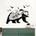 thumbnail image 4 of Adhesivo de pared de pingüinos de oso polar creativo, decoración de pared extraíble TUNC Sencillez, 4 of 5