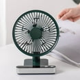 thumbnail image 4 of Amdohai Summer Shake Head Fan Digital Display Reminder USB Convenient Charging Ultra Silent Mini Desktop Fan, 4 of 8