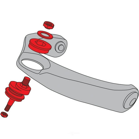 Suspension Ball Joint Fits select: 2013-2018 RAM 1500, 2006-2012 DODGE RAM 1500