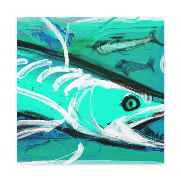 Barracuda's Abstract Absurdity - Canvas