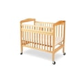 thumbnail image 2 of LA Baby Mini/Portable Non-folding Wooden Window Crib with Safety Gate, 2 of 7