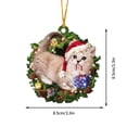 thumbnail image 3 of Fiudx Ofertas De La Semana Adorno De Navidad, Adorno De Regalo De Árbol Encantador, Decoración De Fiesta Colgante Para Árbol De Navidad, 3 of 3