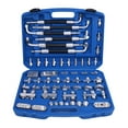 thumbnail image 2 of Enchufe de Prueba de Fuga de Aire Acondicionado, Kit de Prueba de Fuga de aire Acondicionado Kit anti -oxidante Profesional 56pcs para automóviles de camiones Auto, 2 of 7