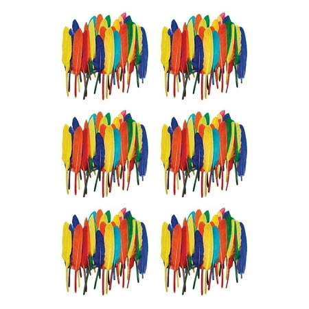 UPC: 0194629003945 | CREATIVITY STREET Duck Quills Assorted Colors 14 g Per Pack 6 Packs CK-4505-6