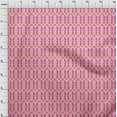 thumbnail image 3 of oneOone Cotton Poplin Fabric Stripe & Swirl Ikat Print Fabric By The Yard 56 Inch Wide, 3 of 4