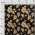 thumbnail image 1 of oneOone Viscose Chiffon Black Fabric Artistic Flower Sewing Craft Projects Fabric Prints By Yard 42 Inch Wide, 1 of 4
