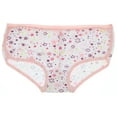 thumbnail image 6 of XOXO Girl's Cotton Panties 6 Pack - Maroon & Pink Superstar - Large 10/15, 6 of 18