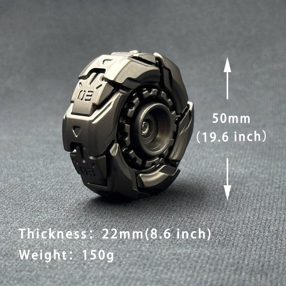 EDC Fidget Sliders Grumpy 03 Fidget Spinner Open Armor Spinning TopFidget Toys Stress Relief for Adults Magnetic Metal