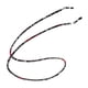thumbnail image 3 of Cadena para gafas de mujer de 29 pulgadas, cordón de retención de cuerda, cordón premium para gafas. Negro, 3 of 6
