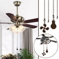 thumbnail image 2 of Fan Shape Ceiling Fan Pull Chain Light Shape Chandelier Pull Chain Ceiling, 2 of 8
