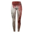 thumbnail image 3 of Pantalon de Yoga Décontracté Imprimé Halloween pour Femmes Leggings, 3 of 4
