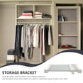 thumbnail image 3 of SEWACC 1Pcs Plastic Closet Shelf Divider with Rectangular Design for Efficient Space Division, 3 of 8