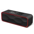 thumbnail image 1 of Altavoz estéreo Bluetooth inalámbrico portátil con sonido potente Controladores acústicos de 10 W Micrófono incorporado Radio FM Tarjeta micro SD Ranura de entrada auxiliar USB para teléfono inteligen, 1 of 5