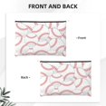 thumbnail image 3 of Fotbe Baseballs Reusable Cosmetic Bag Makeup Bag for Women Large Travel Cosmetic Pouch Girls' Make Up Organizer, 3 of 8