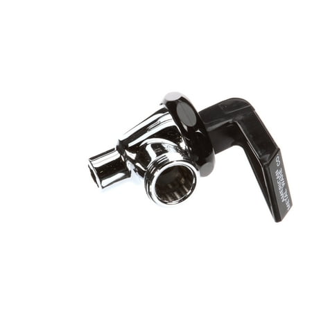 Grindmaster Cecilware A537-053 Model ES Faucet with Black Handle, 9" Height, 6" Width, 5" Length