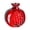 Pomegranate, variant on Tizuqe Realistic Artificial Fruit Paperweight Miniature Glass Fruit Figurine for Living Room Decoration Tabletop Shelf Display