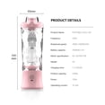 thumbnail image 4 of Taza De Exprimidor Portátil Exprimidor portátil, extractor de frutas recargable, accesorios de cocina (rosa) Ehuebsd Libre de BPA, 4 of 7