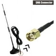 thumbnail image 4 of SMA Antenna 4G LTE 5dBi 700-2700MHz Cellular Antenna Magnet Mount 4g Antenna 4G LTE CPRS GSM 2.4GHZ WCDMA 3G (2-Pack), 4 of 4