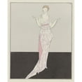 thumbnail image 2 of Bernard Boutet de Monvel 12x14 Black Ornate Wood Framed Double Matted Museum Art Print Titled: Bergson Promised to Come; Worth Dinner Dress (1914), 2 of 5