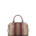 thumbnail image 3 of Pre-Owned Vintage Web Boston Bag GG Canvas Small By Rebag, 3 of 9