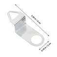 thumbnail image 2 of KAKOWELY Clock Replacement Parts Silver Hook Shape 4Pcs 2.4X0.8X0.8In, 2 of 8