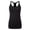 Black, variant on TriDri Womens Seamless 3D Fit Sculpt Vest