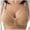 Khaki, variant on Daznico Comfortable Women's Wireless Bra for All Seasons with Back Support and Everyday Comfort
