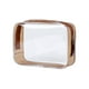 thumbnail image 1 of Bolsa de maquillaje, neceser, neceser grande para mujer, transparente, de gran capacidad, para viaje, neceser de plástico con cremallera., 1 of 3