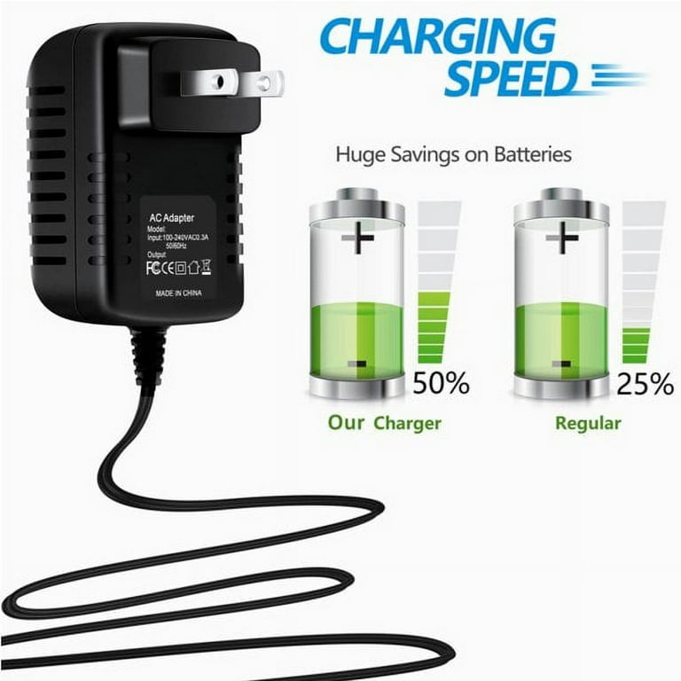 FITE ON AC Adapter Charger Replacement for Horizon CE5.2 Elliptical Trainer CE52 Power Supply Cord