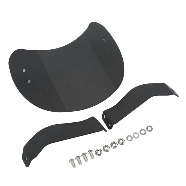 Front Headlight Fairing Cover,Headlight Wind Deflector Stainless Motorcycle Windscreen Headlight Fairing Wind Deflectors Achieve More