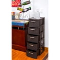thumbnail image 3 of MQ INFINITY Armoire de Rangement 5 Tiroirs en Espresso, 3 of 6