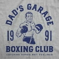 thumbnail image 2 of Mens Funny T Shirts Dads Garage Boxing Club Sarcastic Graphic Novelty Tee for Men Graphic Tees, 2 of 9