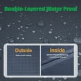 thumbnail image 6 of F&J Outdoors Premium Luxury Waterproof Outdoor Patio L-Shaped Cover - (57"Left+87"Right)W x 33.5"D x 31"H, 6 of 8
