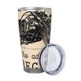 thumbnail image 2 of Goofa Let The Adventure Begin for 20 oz Skinny Tumbler Stainless Steel Coffee Mug Slim Vacuum Insulated Travel Cup Car Cup-Without Straw, 2 of 8
