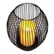 thumbnail image 5 of De Alambre Negro De Hierro De Artístico LED Para Sala De , Interior, Exterior, Boda, , Bar, Decoraciones, Ado METRO Macarena Estuche de alambre para candelabro, 5 of 8