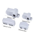 thumbnail image 5 of Lerpwige Quick Electrical Cable Terminals Block Wire Connector High Power Splitters, 5 of 15