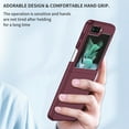thumbnail image 7 of ELEHOLD Case for Samsung Galaxy Z Flip5 2023,Slim Lightweight Hard PC Matte Case Shockproof Anti-Scratch Durable Phone Case for Women Men for Galaxy Z Flip5,Winered, 7 of 7