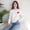 White, variant on Small Red Heart Sweatshirt, Heart Sweatshirt, Love Sweatshirt, Valentine's Day Sweatshirt- 102