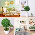 thumbnail image 2 of 3Pcs Artificial Plant Ball Artificial Cherry Ball Bonsai Imitation Green Plant, 2 of 9