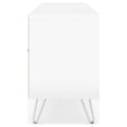 thumbnail image 3 of Manhattan Comfort Modern Baxter 54" Wine Rack TV Stand in White Engineered Wood, 3 of 5