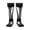 2 Black-1, variant on Women's Knee High Socks Tuxedo Tie Printed Suit Outdoor Casual Tube Socks