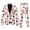 White, variant on Mens Valentines Day 3D Digital Printed Suit Set Light Business Suit Jacket Suit Suit