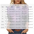 thumbnail image 3 of Yourumao Halloween Plus Size Tops for Women Spooky Season 3/4 Sleeve Top Crewneck Graphic Halloween Party Outfits, 3 of 5