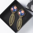 thumbnail image 4 of Petal flowers Stainless Steel Vintage Copper-Colored Lace Bookmarks Set – 2 Bookmarks for Book Lovers and Readers, 4 of 5