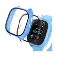 thumbnail image 1 of wonima44 [2 Pack] Case Compatible for Gizmo Watch 3 Screen Protector for Kids, Hard PC Overall Protective Case Bumper Tempered Glass Cover Accessories Compatible with Verizon Gizmo Watch 3, Clear+Blue, 1 of 1