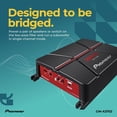thumbnail image 3 of Amplificador Pioneer GM-A3702 de 2 canales puenteable de 500 W, 3 of 6