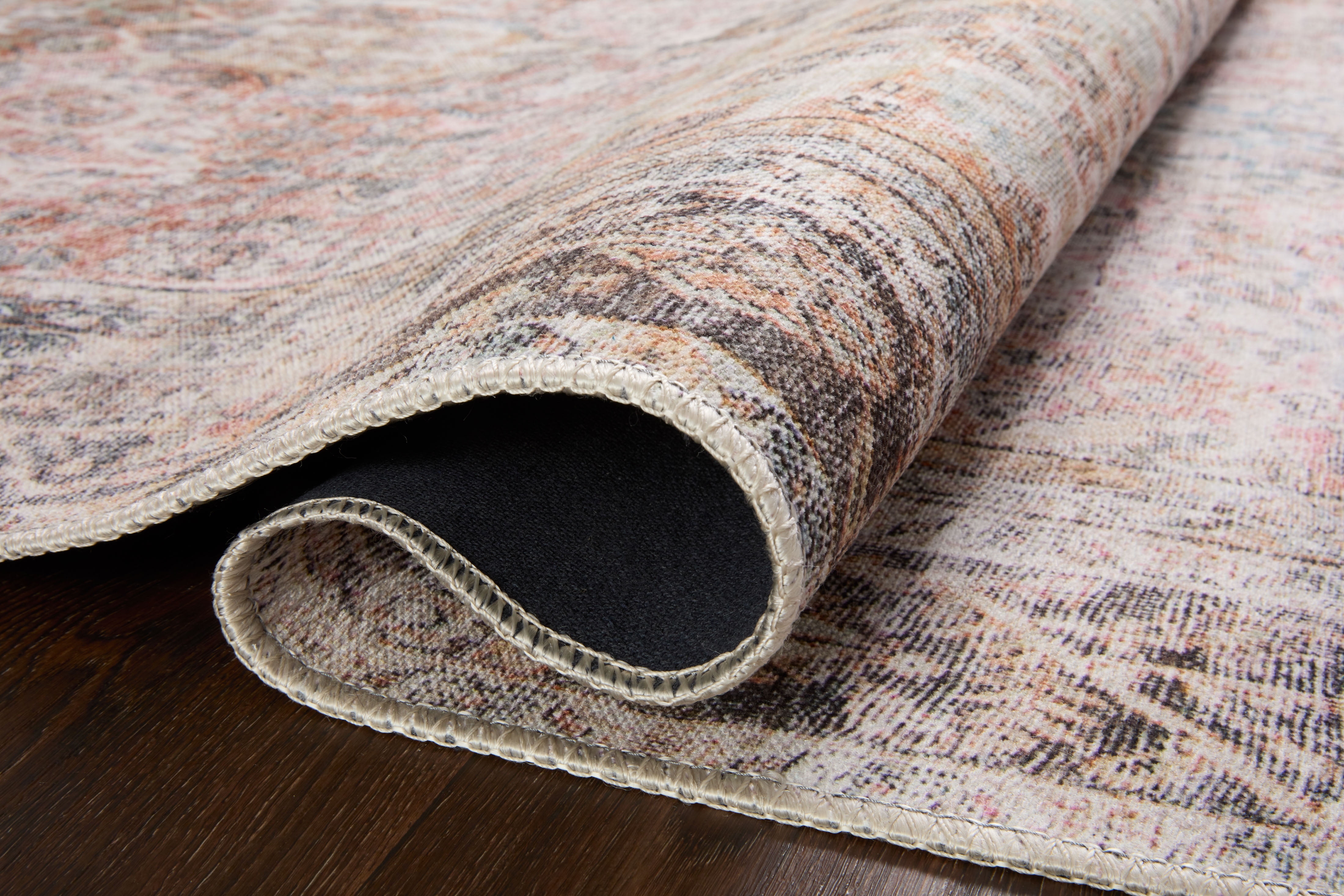 Loloi Adrian Sunset / Charcoal 2'-3" x 3'-9" Area Rug