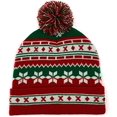 thumbnail image 1 of Sombrero de Navidad Sombrero de ganchillo de punto de invierno unisex Sombrero de Papá Noel para mujeres y hombres JAMW  Sencillez, 1 of 4