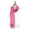 thumbnail image 2 of Large Solid Color Pashmina Shawl Wrap Scarf 78" X 28", 2 of 3