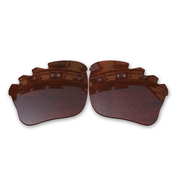 Vonxyz Bronze Brown Polarized Lenses Replacement for Oakley Flak Jacket XLJ Vented Sunglass